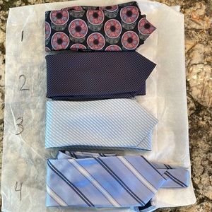 Assorted designer ties sold separately. Stefano Ricci, Brioni, Armani, Zegna